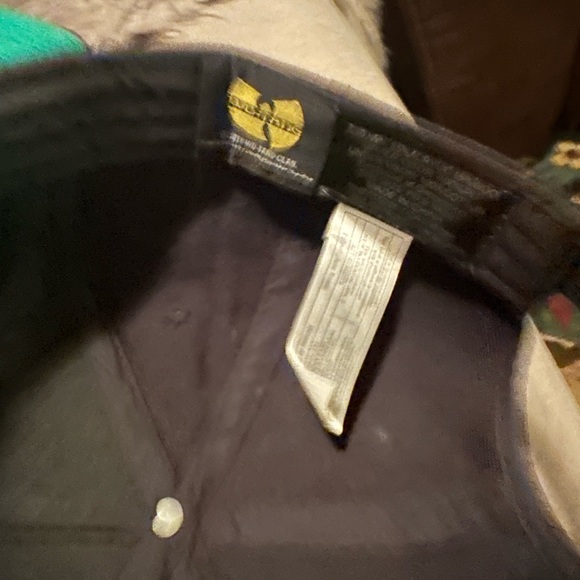 Wu tang 2018 Bio World leather croc brim adjustable hat - Picture 2 of 7